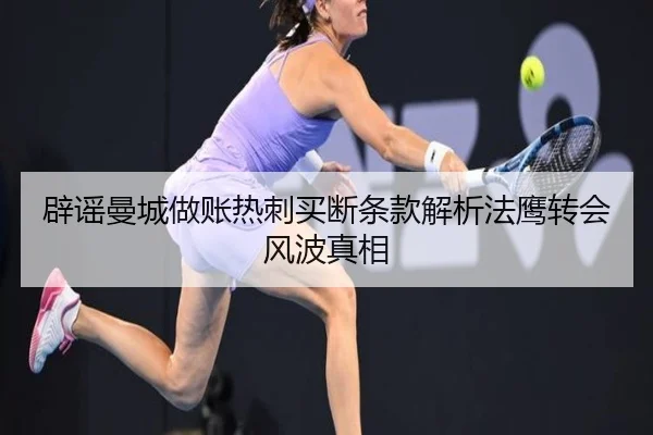 辟谣曼城做账热刺买断条款解析法鹰转会风波真相